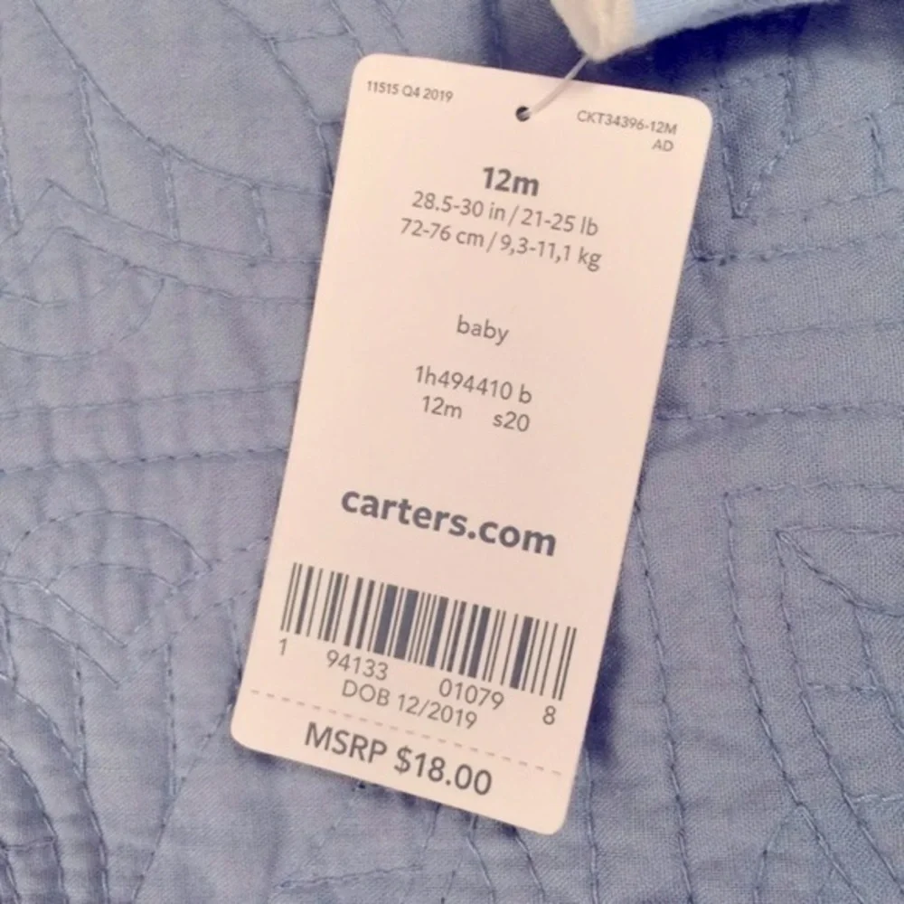 NWT Carter’s Hooded Onesie‎